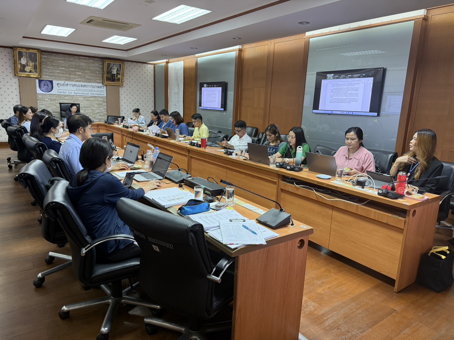 ศูนย์สารสนเทศการเกษตรประชุมคณะกรรมการสารสนเทศการเกษตร ครั้งที่ 6/2568