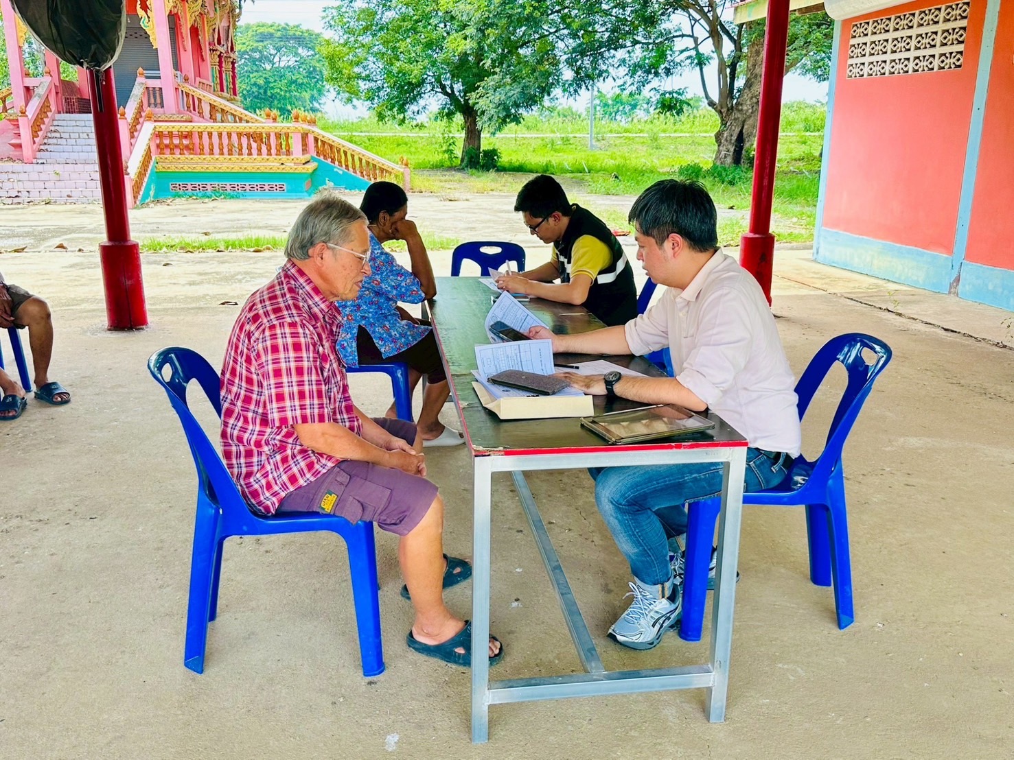 ศูนย์สารสนเทศการเกษตรร่วมกับสำนักงานเศรษฐกิจการเกษตรที่ 7 และหน่วยงานในพื้นที่ ลงพื้นที่จังหวัดพระนครศรีอยุธยา ตรวจสอบ ผลผลิตต่อไร่ของข้าวนาปี ปีเพาะปลูก 2567/68
