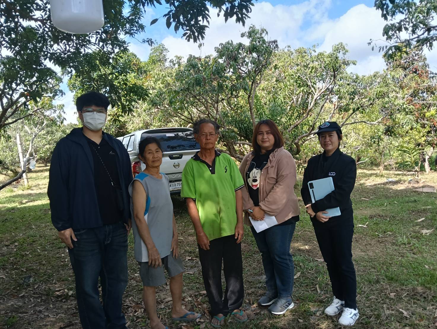 ศูนย์สารสนเทศการเกษตร ร่วมกับกองนโยบายและแผนการใช้ที่ดิน กรมพัฒนาที่ดิน ลงพื้นที่สำรวจภาคสนามในสินค้าลำไย ปี 2569