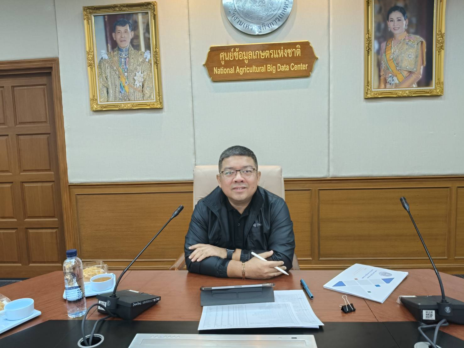On Monday, January 19, 2026, at 9:30 AM, the Agricultural Information Division held the first meeting of the Information and Communication Technology Committee of the Office of Agricultural Economics for the year 2026. the Department Chief Information Officer of Agricultural Economics.