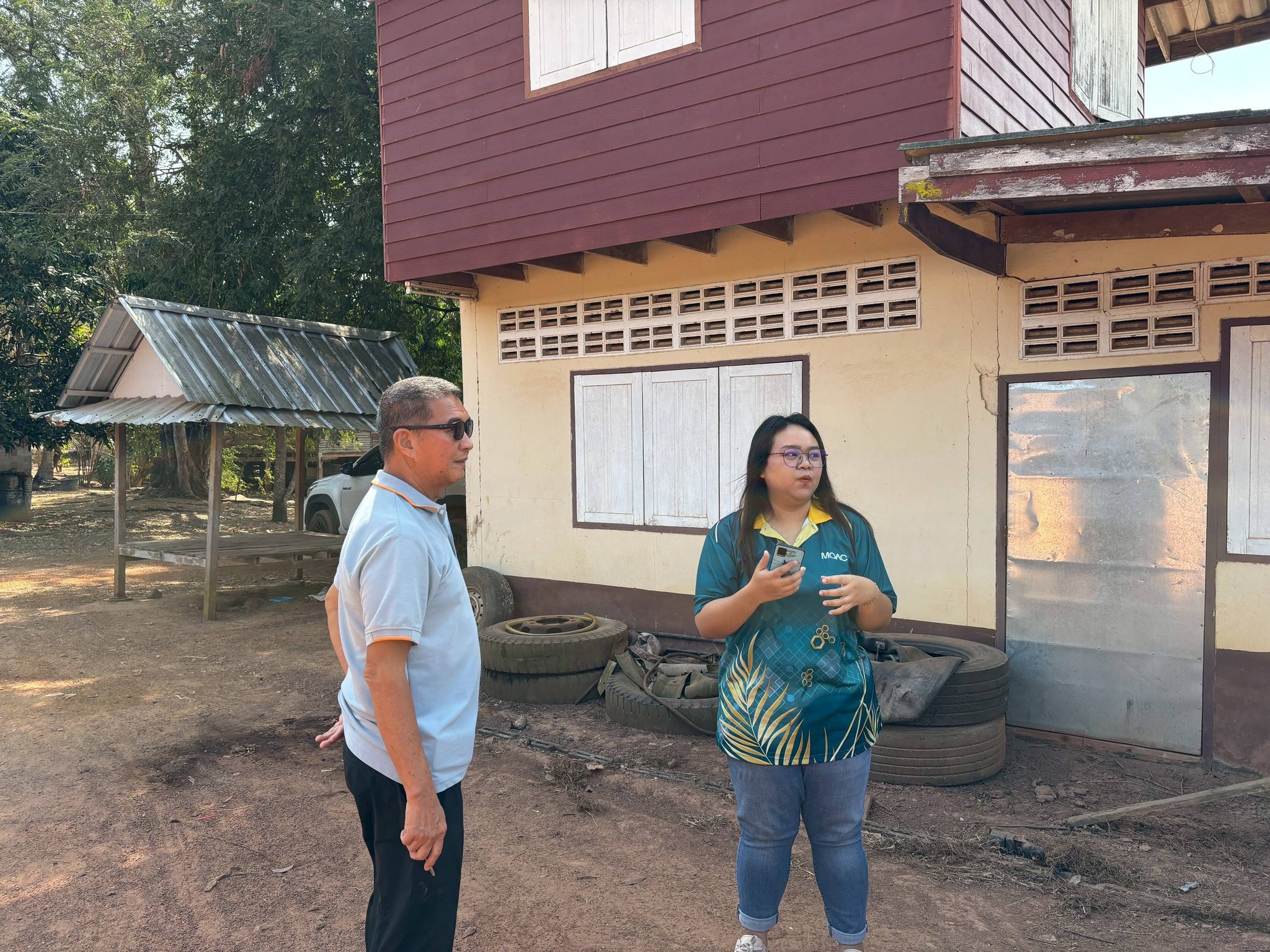 Dr. Krit Iemthanon (Ph.D.), Director of the Center for Agricultural Information, Office of Agricultural Economics, assigned the Division of Agricultural Geo-Informatics to conduct a field survey of oil palm cultivation areas during January 20–24, 2026.