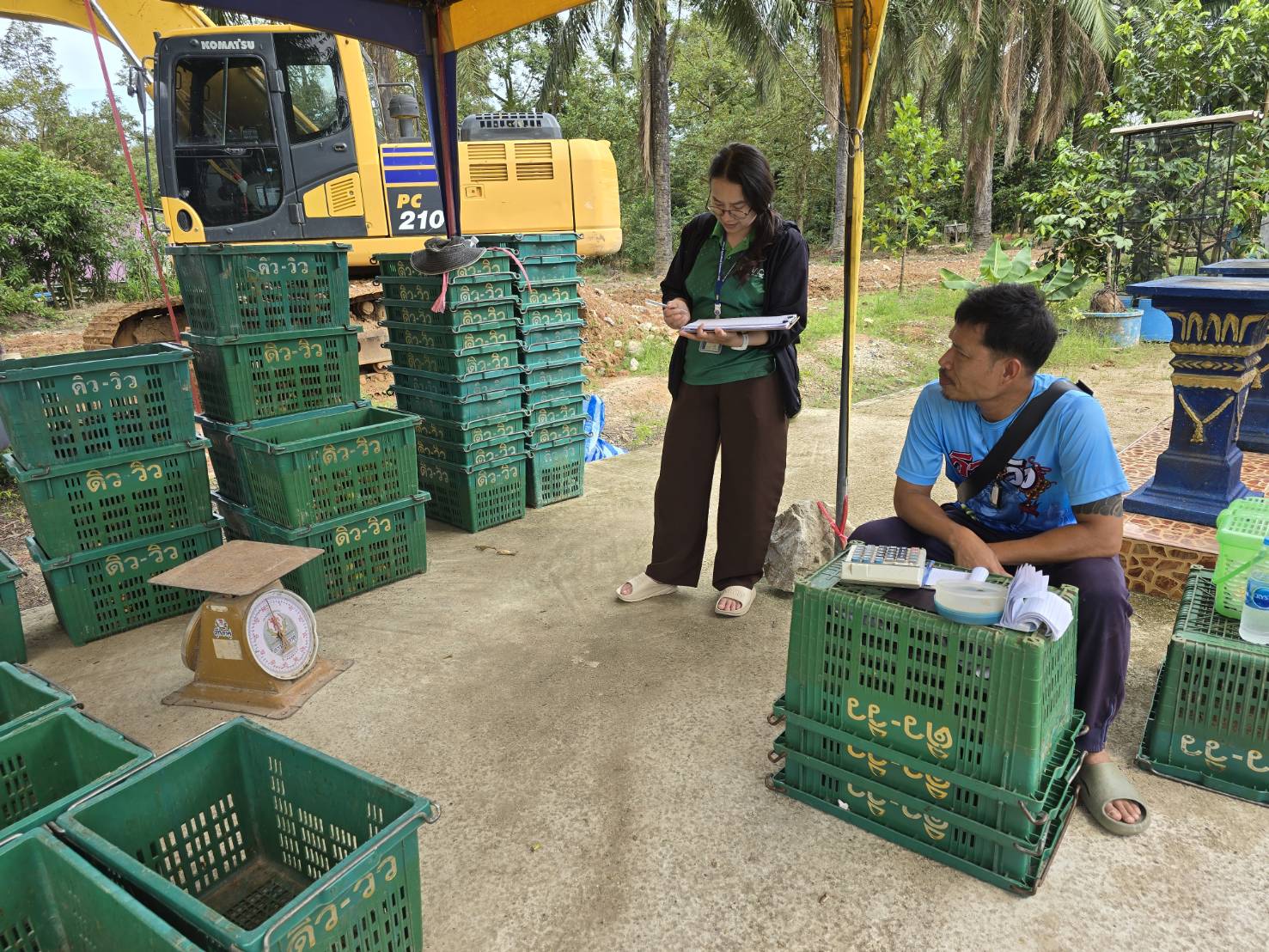 Center for Agricultural Information to conduct fieldwork to collect data on changes in labor wage rates and production input prices of durian, mangosteen and agricultural product prices in 2026.