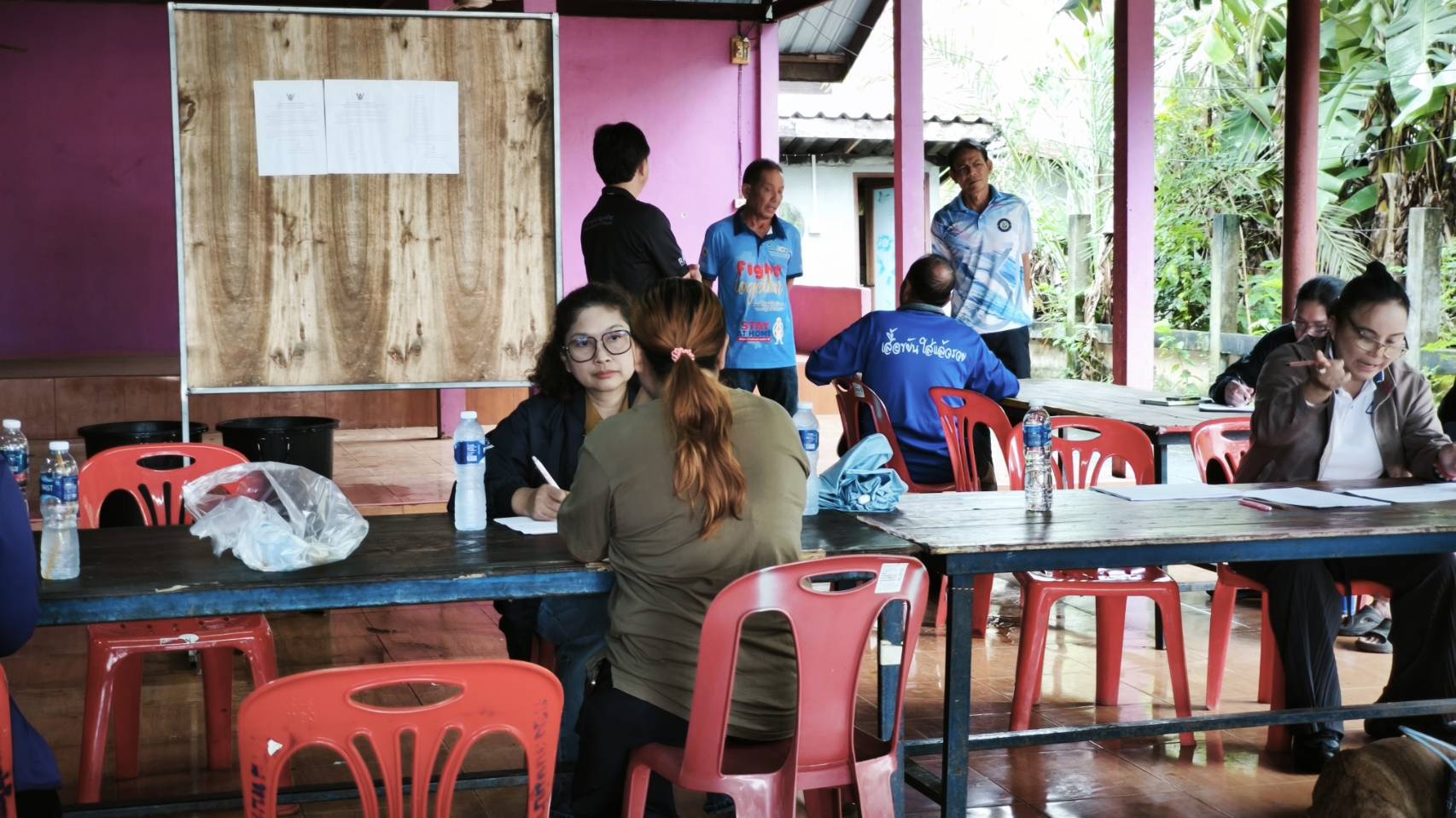 The Center of Agricultural Information, in collaboration with the Office of Agricultural Economics Region 3, the Si Chiang Mai District Department of Agricultural Extension, the Fao Rai District Department of Agricultural Extension, and the Nong Khai Provincial Department of Agricultural Extension, conducted a field survey during 3 – 4 August 2026