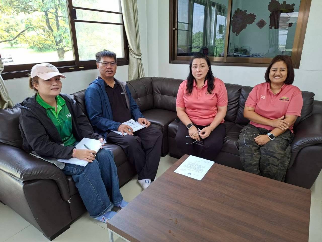 Center for Agricultural Information to conduct a field survey on Durian certified under Good Agricultural Practices (GAP) for the year 2025.
